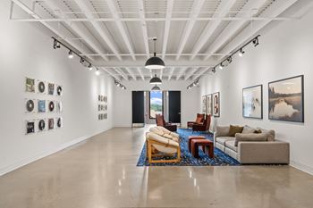 Several gathering spaces